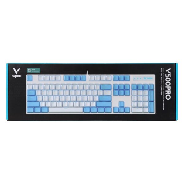 کیبورد با سیم گیمینگ Rapoo مدل V500PRO