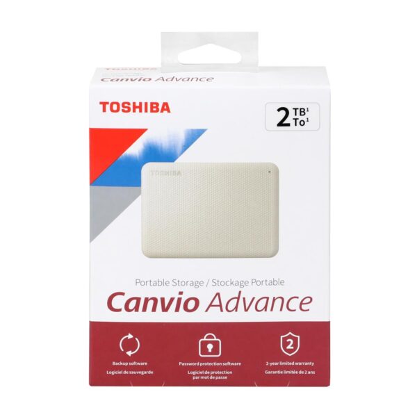 هارد اکسترنال Toshiba مدل Canvio Advance  ظرفیت 2TB