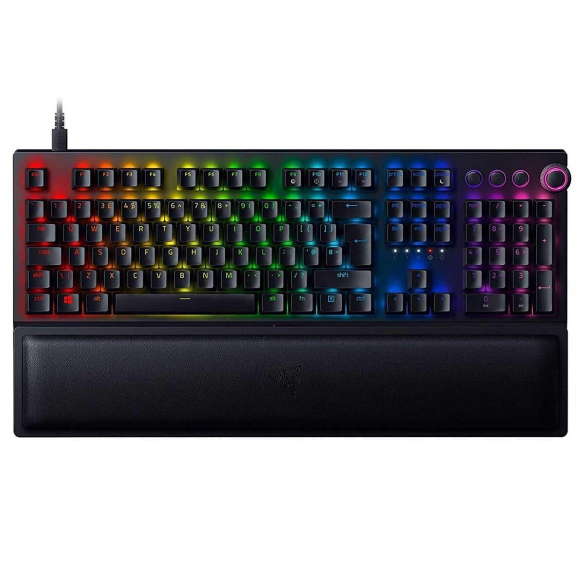 کیبورد بی سیم گیمینگ Razer مدل BLACKWIDOW v3 PRO - مشکی (گارانتی وانیکس)