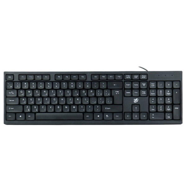 X4Tech X7S Wierd Keyboard 2 1 کیبورد با سیم مدل X4Tech X7S