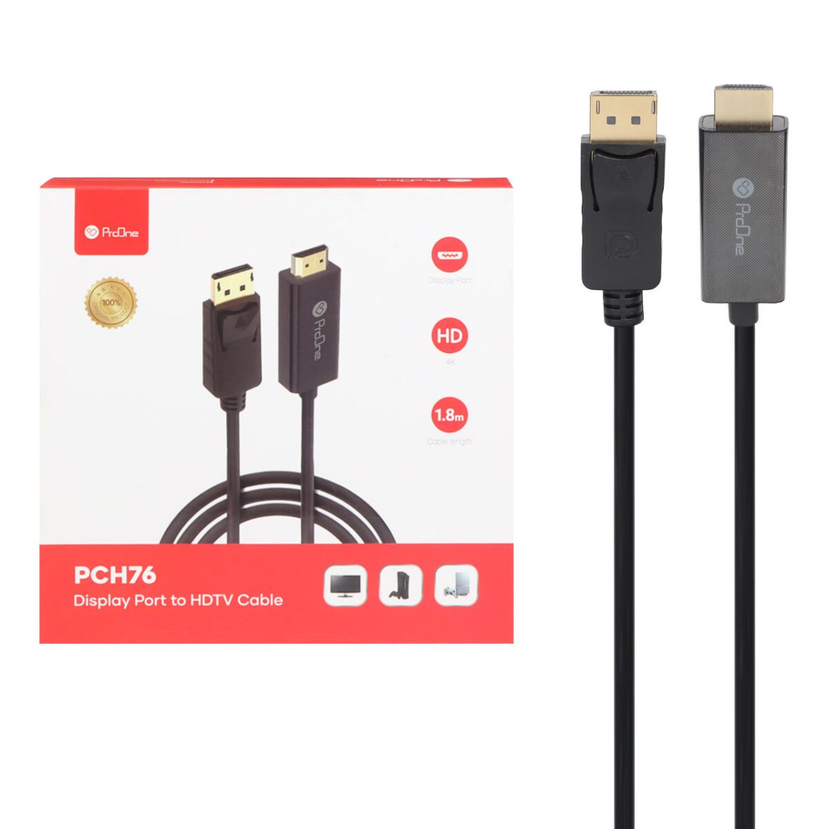 کابل HDMI پرووان 1.8 متری مدل PCH76