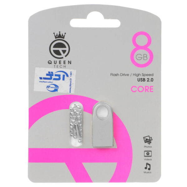 فلش مموری کوئین تک 8 گیگابایت USB 2.0 مدل Core