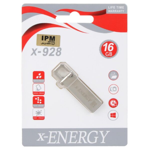 فلش مموری ایکس-انرژی 16 گیگابات USB2.0 مدل X-928