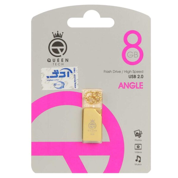 فلش مموری کوئین تک 8 گیگابایت مدل ANGLE USB2.0