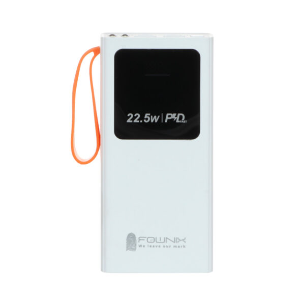 پاوربانک فست شارژ فونیکس ظرفیت 20000 میلی آمپر 22.5W مدل G01