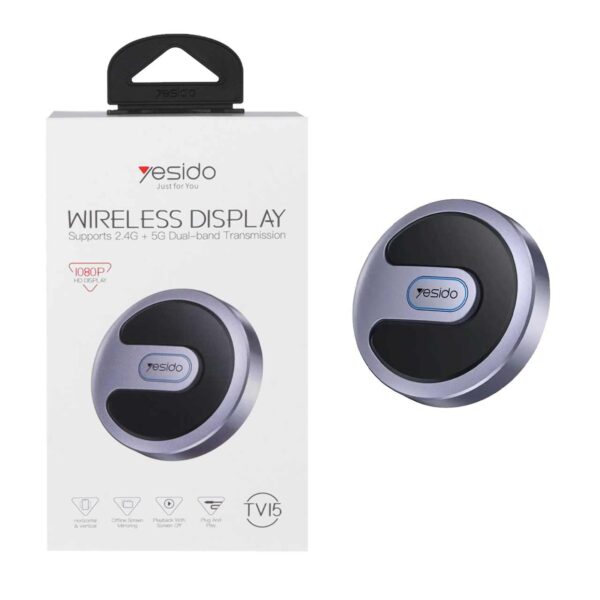 دانگل انتقال تصویر HDMI یسیدو مدل WIFI TV15
