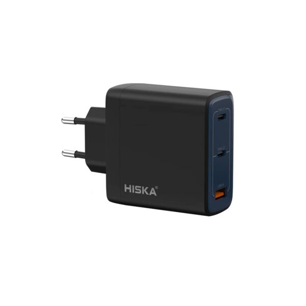 شارژر دیواری هیسکا فست 100W سه پورت مدل H-156EU