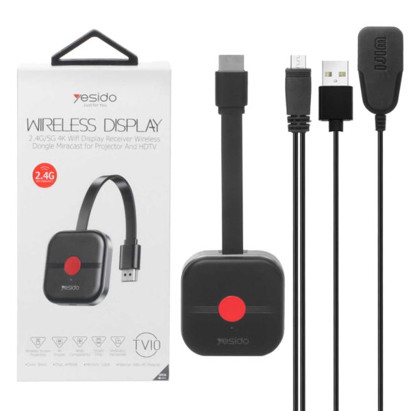 دانگل HDMI انتقال تصویر یسیدو مدل WIFI TV10
